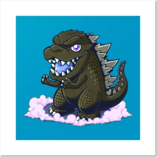 Junior godzila cute Posters and Art